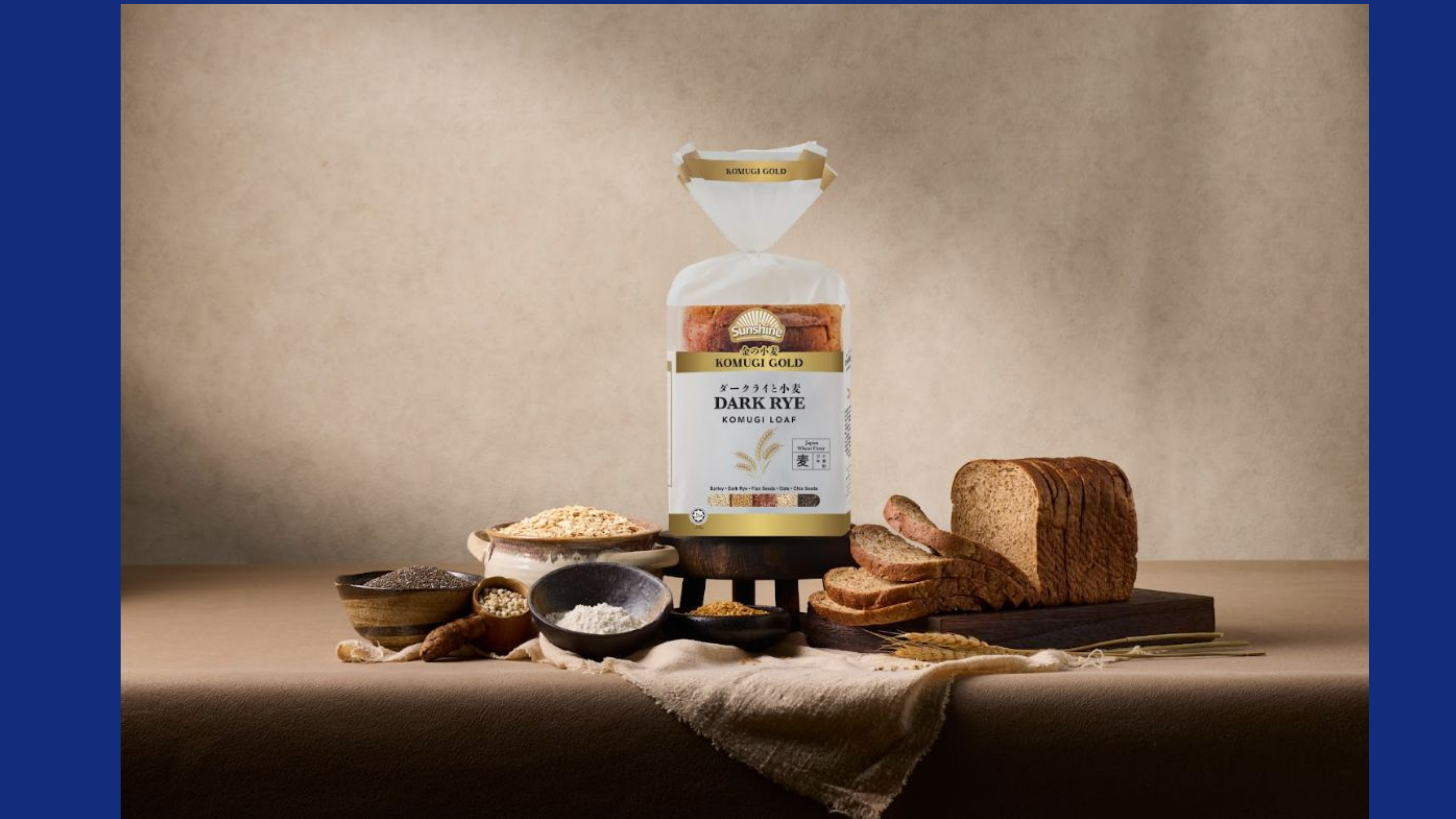 Komugi Gold Dark Rye launch